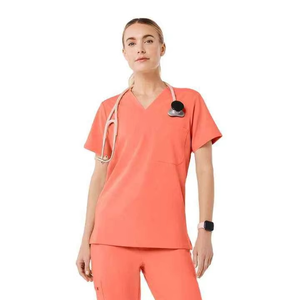 Surgical Uniforms Woman Scrub <b>Set</b> Medical Nurse Beauty Salon Workwear Clinical Scrubs Top + Pant Spa <b>Doctor</b> Nursing Tunic Suit - Product Image 1
