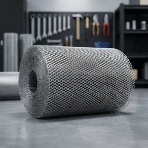 Rollo de Lámina de Malla Metálica Perforada de Aluminio y CR MS de Primera Calidad, Grado 2-4, para Protección Industrial y Equipos de Refrigeración - Product Image 1