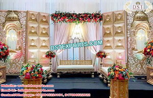 Decoración de escenario para fiestas, escenario de boda, FRP, de bollwood - Product Image 2