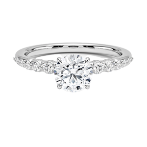 Beautiful White Silver <b>Crystal</b> <b>Ring</b> for Women Wedding Engagement Anniversary Fashion Jewelry <b>Ring</b> Gift - Product Image 2