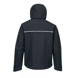 Veste Softshell à Capuche Personnalisée OEM pour Homme 2025 – Imperméable, Coupe-Vent, Respirante, pour Randonnée et Travail en Extérieur – Logo Personnalisé - Product Image 4