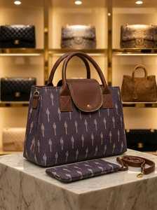 Sac messager en toile imprimée pour femme, sac à bandoulière, sac fourre-tout à fermeture éclair avec pochette cosmétique, pour les voyages quotidiens - Product Image 3