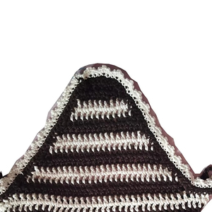 ARMANDIOUS INDUSTRIES Latest Design Full Size Horse Ear Bonnet Custom Logo Decorative <b>Fly</b> Veil Colorful Breathable Cotton - Product Image 3