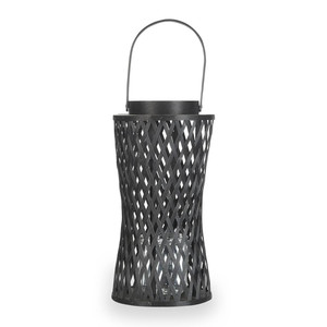 Linterna de bambú con asa, linternas colgantes para exteriores con velas, para terraza, patio, decoración del hogar. - Product Image 2