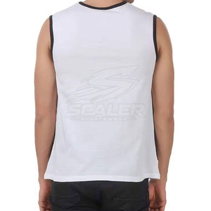 Cotton Jersey <b>Men</b> Gym <b>Singlet</b> Breathable Quick Dry Comfortable Sleeveless Top <b>for</b> Bodybuilding Training Running Exercise Casual - Product Image 3