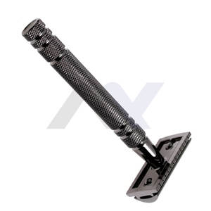 Maquinilla de Afeitar Ajustable para Hombre con Mango Pesado para Hojas de Doble Filo y Estilo de Hoja Única, Maquinillas de Afeitar de Seguridad para Uso Facial - Product Image 3