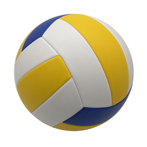 วอลเลย์บอลคุณภาพสูงระดับมืออาชีพสำหรับขายส่ง  วอลเลย์บอลหนัง PU นุ่ม สีและโลโก้สั่งทำได้  สำหรับผู้ใหญ่  ขนาด 5  PVC - Product Image 5