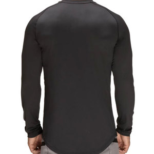 T-shirts à manches longues 100% coton, chemises décontractées de haute qualité pour hommes, logo personnalisé, chemises pour hommes, vêtements de rue, t-shirt en vente - Product Image 2