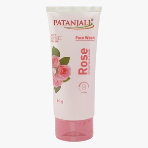Nettoyant visage Patanjali à la rose, à la menthe, au neem et aux extraits d'aloe vera, nettoyant doux pour le visage pour un nettoyage quotidien - Product Image 4