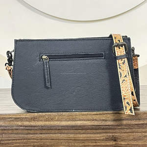 Sacs à bandoulière pour femmes en cuir gaufré à carreaux, grande capacité, style western, sacs à main bandoulière personnalisés, vente chaude - Product Image 5