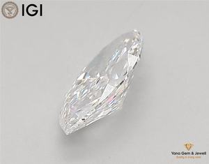 Diamante Cultivado en Laboratorio CVD de Corte Marquise de 0.50 Quilates, Color D, Claridad VVS1, con Certificado IGI, para Creación de Anillos Solitarios Personalizados - Product Image 5