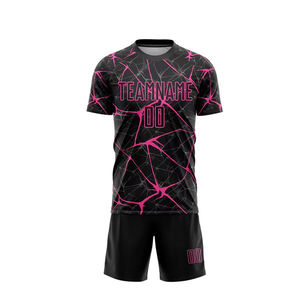 Ensemble d'uniformes de football respirants pour adultes, design et logo personnalisés, service OEM, uniformes de football de haute qualité à prix abordable - Product Image 2