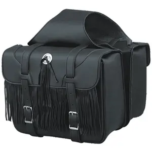 HMB-4174A CONJUNTO DE BOLSAS DE COURO PU para MOTOCICLETA BOLSA DE VIAGEM BAGAGEM SADDLEBAG VENDA POR ATACADO BIKER TOUR