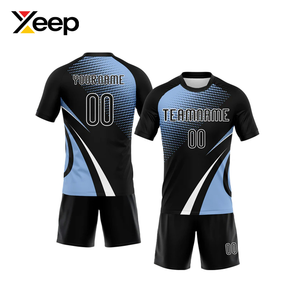 ชุดวอลเลย์บอล XEEP รุ่นขายดีที่สุดสำหรับผู้ใหญ่ ยูนิเซ็กซ์ ผลิตจากโพลีเอสเตอร์ รุ่น XC-VU-27 ระบายอากาศได้ดี บริการ OEM ขายส่ง ปรับแต่งได้ตามต้องการ พร้อมลายพิมพ์แบบรีดร้อน - Product Image 1