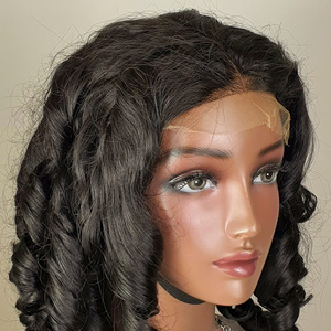 Hot Sell Egg Curl Human Hair <b>Wig</b> Transparent Lace Closure 5x5 Loose Body Wave <b>Wig</b> <b>Cheap</b> Price Top Quality for Black Women - Product Image 4