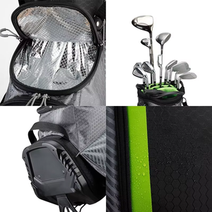 Bolsa de golf impermeable de gran capacidad con logotipo personalizado Dericsson, nueva bolsa de golf impermeable con 14 compartimentos, ligera. - Product Image 6