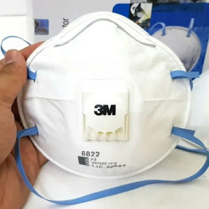 Respirador Desechable de 3 Capas con Válvula de Exhalación 8822 EN149 FFP2 P2 Cool Flow, Protección Contra Polvo, Niebla, Gases y Humo - Product Image 3