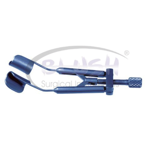 Good Quality With Best Price Freeman Nasal Pediatric Eye Speculum Solid, Titanium By <b>Blush</b> Surgical - Product Image 3