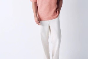 T-shirt en coton respirant pour homme, coupe ample, manches courtes, décontracté, tissu doux, épaules tombantes, t-shirt uni léger - Product Image 5
