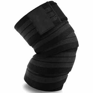 Genouillère ajustable en tricot à compression pour la musculation et l'entraînement en salle de sport, unisexe - Product Image 6