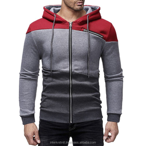 Sudaderas con Capucha de Forro Polar Personalizadas para Hombre, Otoño Invierno 2021, Sudadera con Capucha Informal de Corte Regular, Estilo Urbano, Bordada - Product Image 5