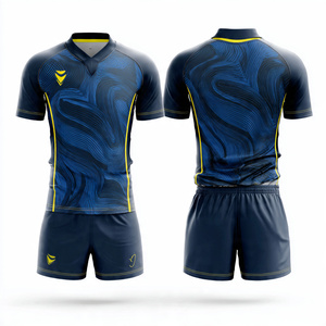 Maillots de rugby personnalisés pour hommes et jeunes, avec impression, nom, numéro et logo brodés, maillots de football - Product Image 6