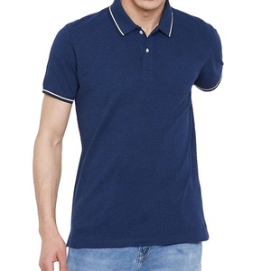 Camiseta Polo para Hombre de Manga Corta, Corte Regular, Estilo Urbano, Algodón, Moda de Verano, Camisetas Más Vendidas, OEM - Product Image 3