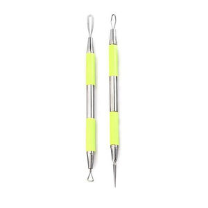 Juego de Herramientas para Eliminar Puntos Negros de Acero Inoxidable, Extractor de Acné, Espinillas e Imperfecciones con Mango de Diseño de Dos Colores, Tratamiento para el Acné - Product Image 4
