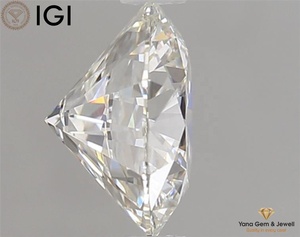 Diamant de laboratoire CVD de forme ronde, 7,41 mm, couleur F, pureté VVS1, avec certificat IGI, 1,50 carat, pour pendentif de bijoux de créateur - Product Image 6