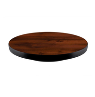 100% Kayu Alami Lazy Susan Tempat Sajian Kue Keju Rak Bumbu Putar Desain Klasik Ramah Lingkungan