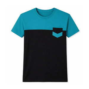 Custom Logo Embroidered Knitted Men's T-Shirts Regular Solid <b>Design</b> Anti-Pilling Loose Fit Polyester/Cotton Custom Logo Printing - Product Image 1