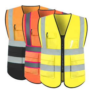 Chaleco de Seguridad Reflectante para Trabajo Nocturno en Exteriores con Logotipo, Chaleco de Seguridad Reflectante para Invierno, Chaleco de Seguridad Reflectante para Ingenieros - Product Image 5