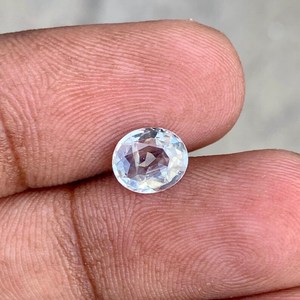 Zafiro natural de corte ovalado, piedra preciosa azul premium para la fabricación de joyas y venta al por mayor. - Product Image 3