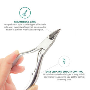 MAHFOOZ INSTRUMENTS Nouvelles pinces à cuticules à prix abordable, pinces à ongles professionnelles en acier inoxydable 2026, fabriquées au Pakistan - Product Image 2