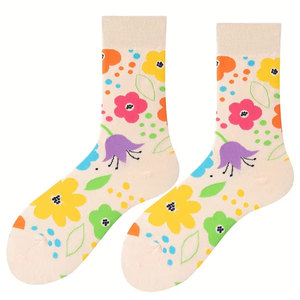 Calcetines Casuales de Algodón, Ligeros, Transpirables, Diseño Cómodo, Perfectos para Uso Diario, Viajes y Trabajo, Unisex - Product Image 1