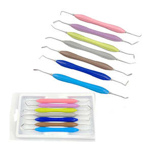 Spatule en acier inoxydable pour laboratoire dentaire, outil de remplissage manuel de résine composite, outils dentaires Surgiright MOL, meilleur prix, best-seller - Product Image 4