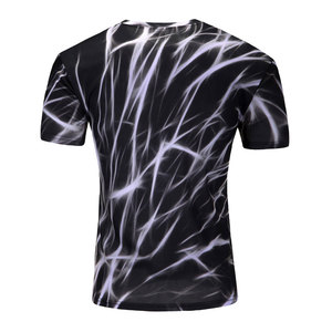 Camiseta de Hombre de Algodón 100% con Cuello Redondo, Manga Corta, Corte Regular, Logotipo Personalizado, Estilo Urbano, Ecológica, Precio al por Mayor, Último Modelo - Product Image 2