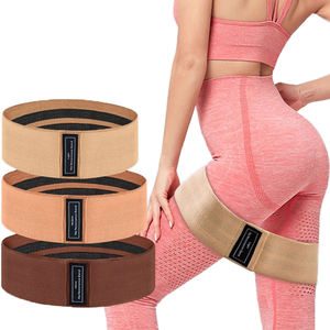 Bandas de resistencia para ejercicios con logo personalizado, duraderas, para yoga, gimnasio, fitness, glúteos, piernas, sentadillas y cadera. - Product Image 2