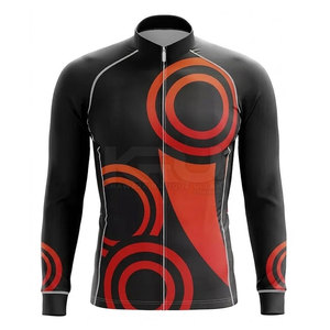 Ensemble de cyclisme personnalisé avec logo, coupe-vent, respirant, tissu à séchage rapide, pour la course en équipe, la pratique quotidienne et les sports de compétition - Product Image 3