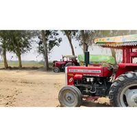 Tracteur Massey Ferguson MF 260 2WD 60 HP avec moteur turbo diesel pour un couple élevé pour l'Éthiopie et la Tanzanie M