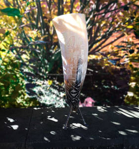 Siguiente innovación, artesanías naturales hechas a mano, buey, vaca, cuerno de búfalo pulido, juego para beber, estilo Animal náutico, artesanía decorativa - Product Image 1