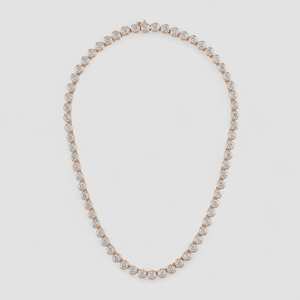 Collier Cœur Superposé de Luxe en Argent 925 avec Chaîne à Maillons et Pendentif Diamant Moissanite Taille Brillant – Bijou Unisexe Idéal pour un Cadeau - Product Image 2
