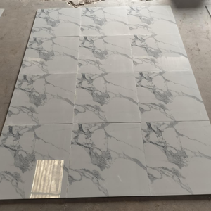 กระเบื้องปูพื้นพอร์ซเลนขัดเงาพิเศษ ขนาด 600 x 600 มม. ลายหินอ่อน สำหรับโชว์รูม สำนักงาน อาคาร สำนักงาน หรือพื้นที่นั่งรอ - Product Image 5