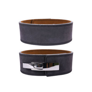 Ceinture de musculation en cuir de vachette respirante, épaisseur 10 mm, robuste, pour squats, soulevés de terre, entraînement en salle de sport, soutien dorsal renforcé, OEM - Product Image 1