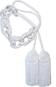 Cincture de Clergé en Corde avec Pompons Rouges OEM, Cincture de Prêtre avec Pompons Ronds et Plats, Corde Pectorale Religieuse – Vente en Gros - Product Image 5