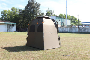 CAMPTOWN MULTI SHELTER, carpa de fibra de vidrio, fácil de instalar, para ducha, pesca, baño, vestidor, color plateado - Product Image 6