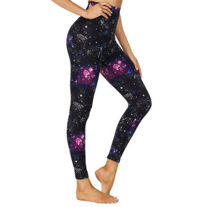 Leggings de Yoga Ligeros para Mujer, de Secado Rápido, Mezcla de Spandex/Nailon, Cintura Elástica, Transpirables y Ecológicos para Yoga y Ropa Deportiva - Product Image 1