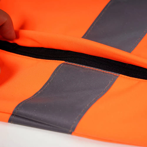 Chaleco de Trabajo de Alta Visibilidad al por Mayor |   Chaleco de Seguridad con Múltiples Bolsillos con Cierre para Uso en Construcción e Industrial - Product Image 5