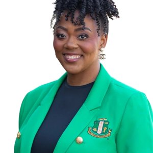 Blazer Verde Cruzado AKA para Mujer, Chaqueta Formal Inspirada en Hermandades, Elegante, Corte Entallado, Prenda Exterior Premium - Product Image 6