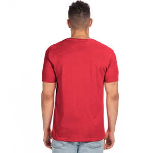 T-shirt personnalisé pour homme à col en V, en mélange de coton doux, léger et décontracté, idéal pour la personnalisation et la fabrication en marque blanche - Product Image 2